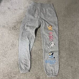 Bluey sweatpants gray heather XXS